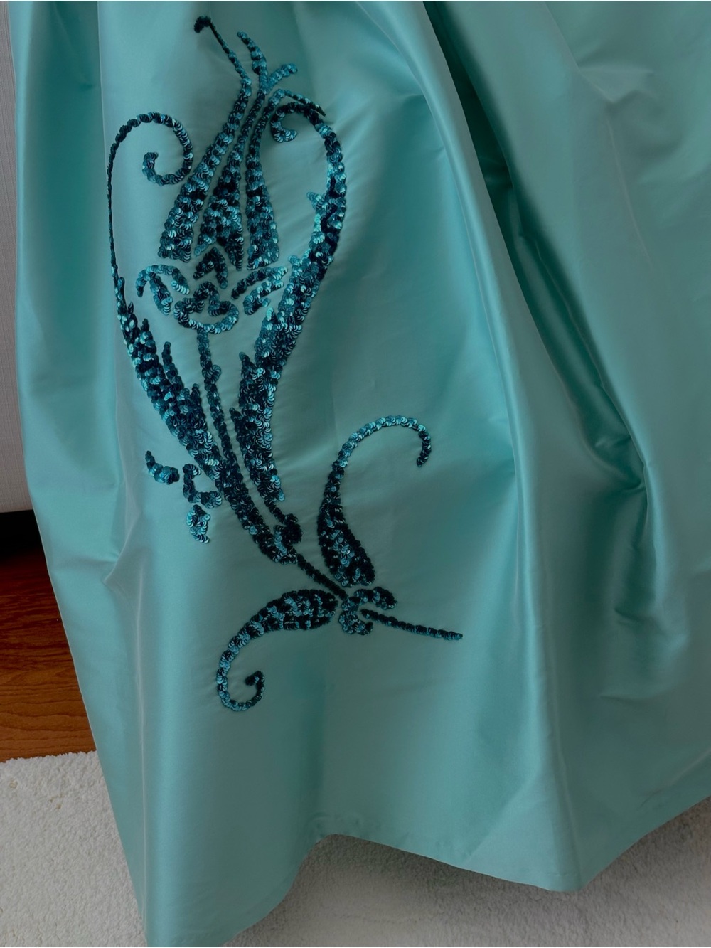 NEW With tags Sachin and Babi SAMIRA Mint Ball Gown SZ 12 Retail $1295 - Picture 7 of 15